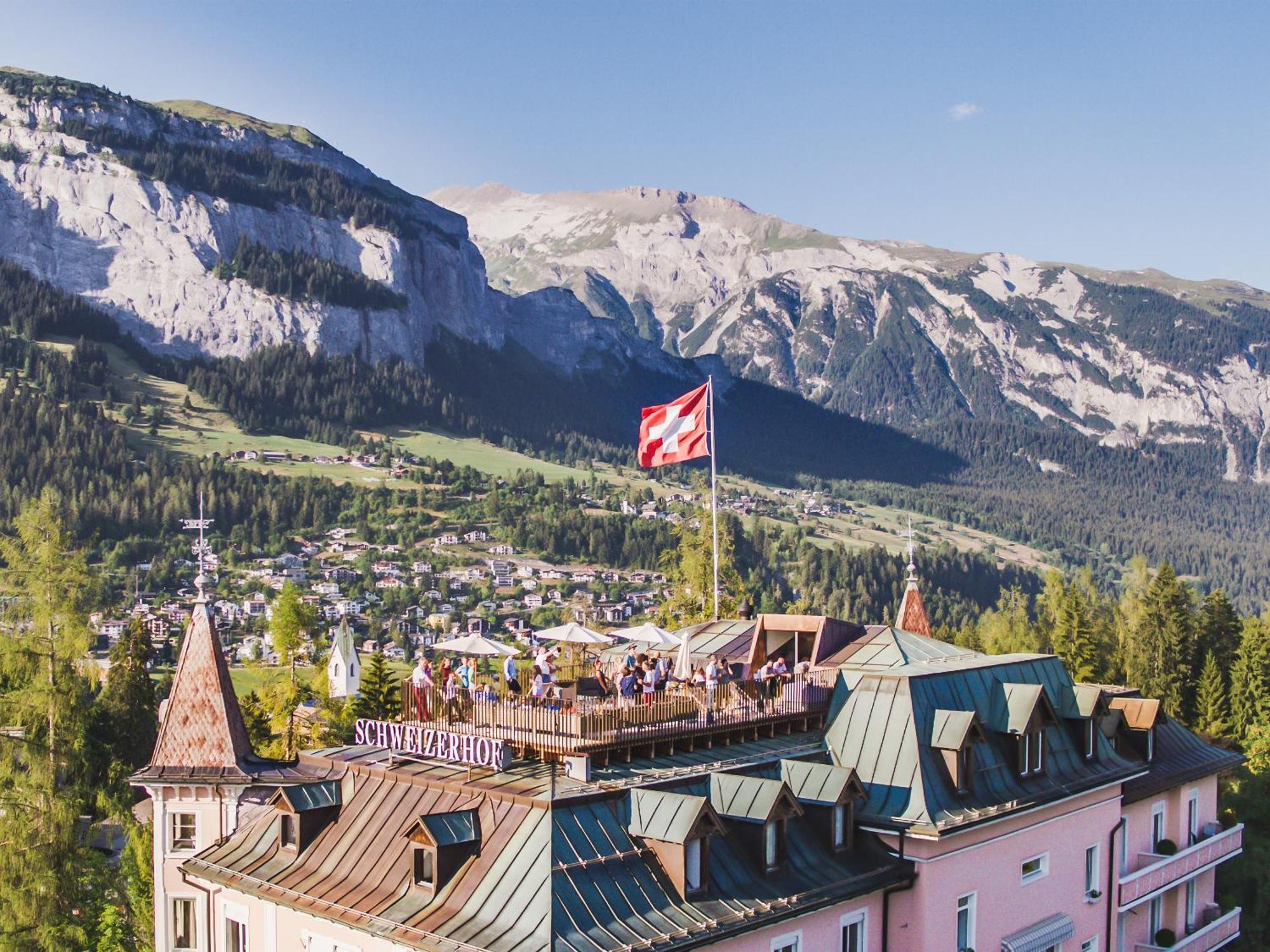 Romantik Hotel Schweizerhof & Spa Flims Extérieur photo